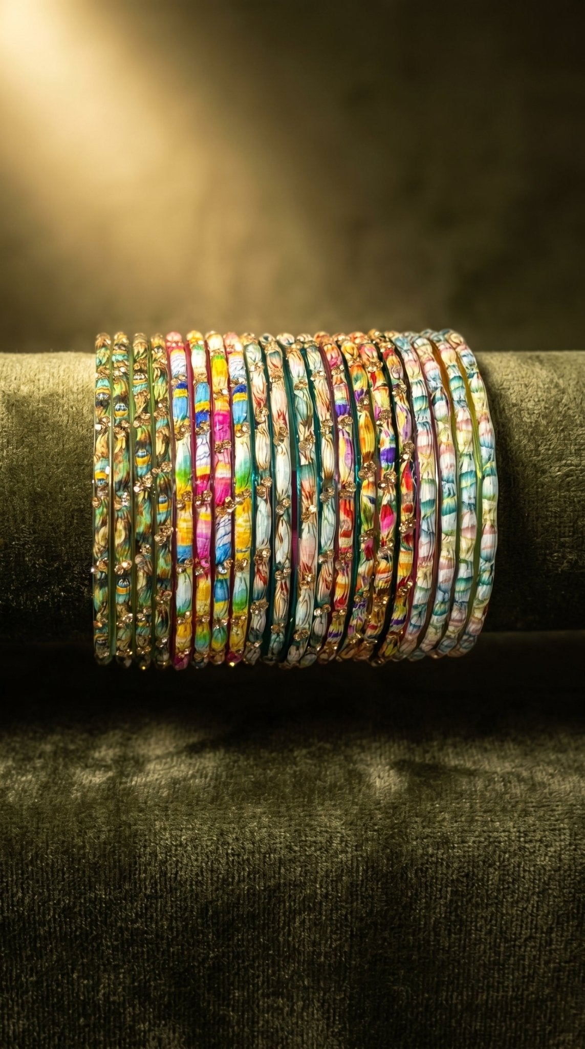 Timeless-Multi Color– Exclusive Bangle Set - AVARKA
