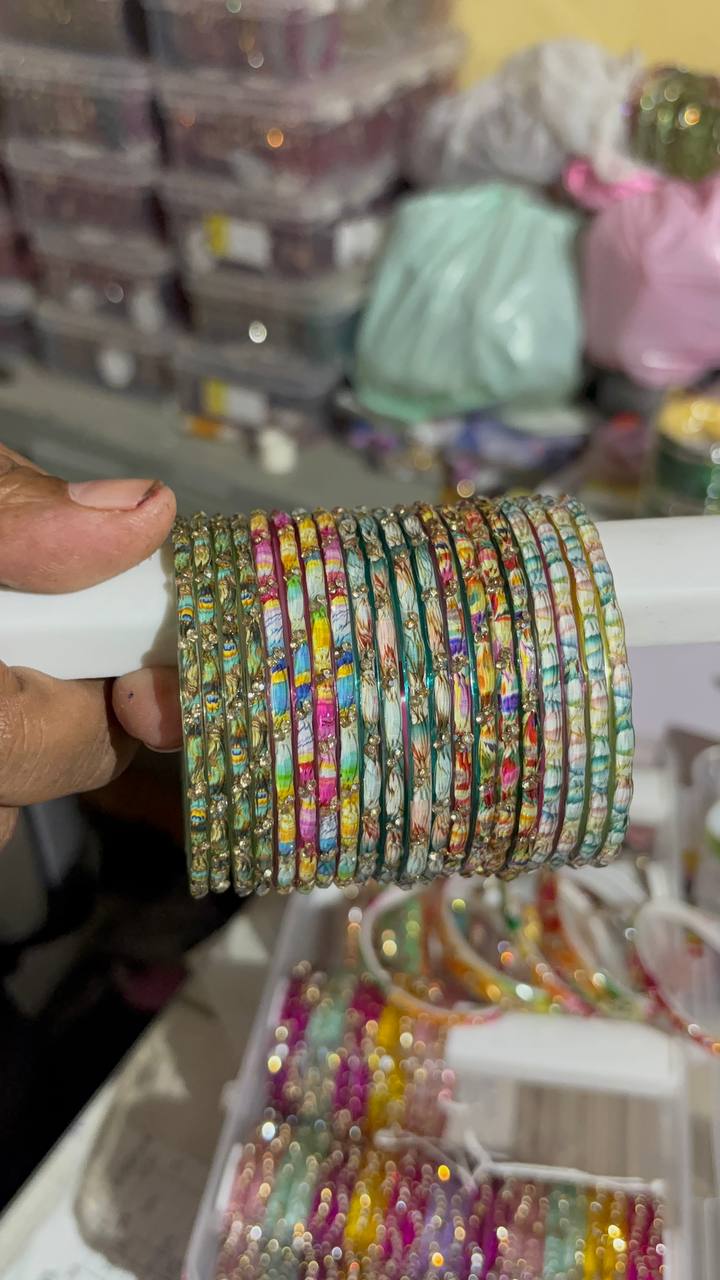 Timeless - Green Elegance – Exclusive Bangle Set - AVARKA